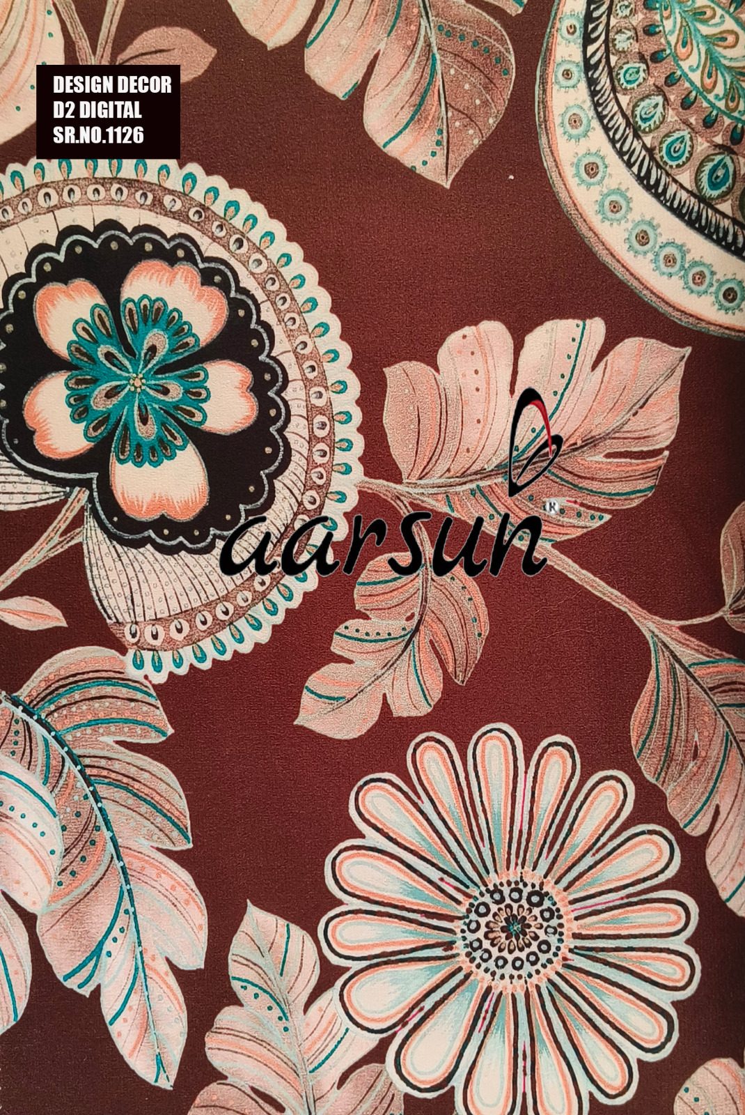 Aarsun Flowery Fabric for Furniture Upholstery