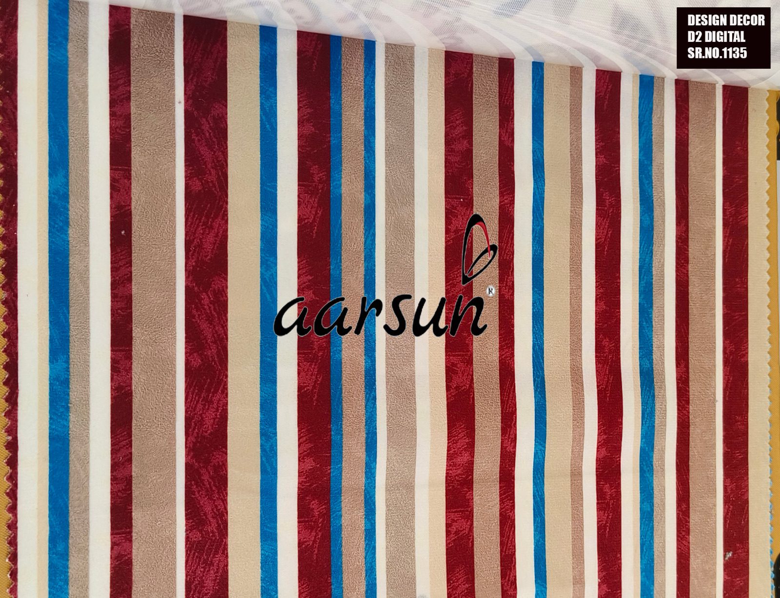 Aarsun Stripe Pattern Fabric for Furniture view 3