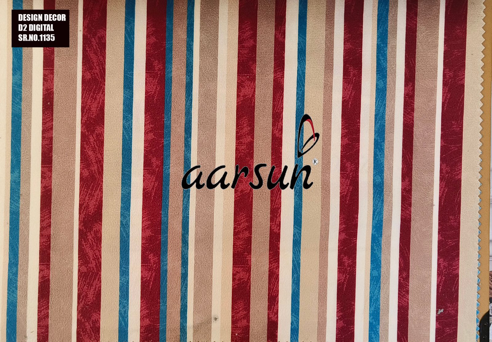 Aarsun Stripe Pattern Fabric for Furniture