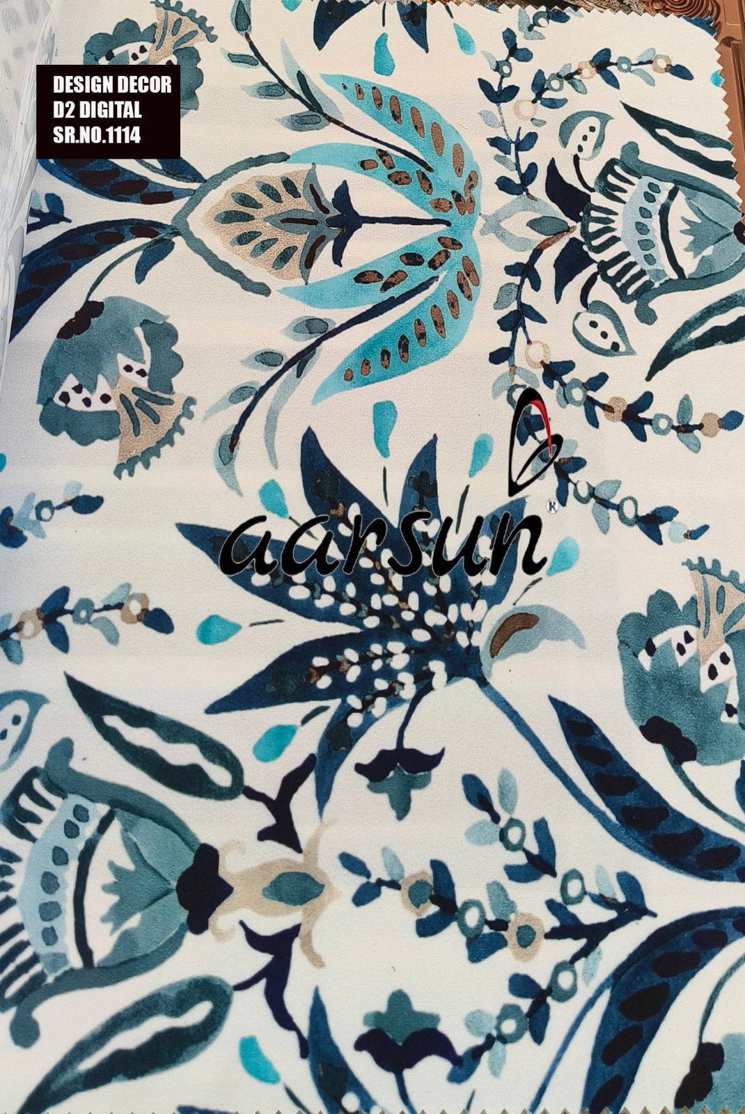 Appealing Floral Pattern Fabric for Furniture view 3
