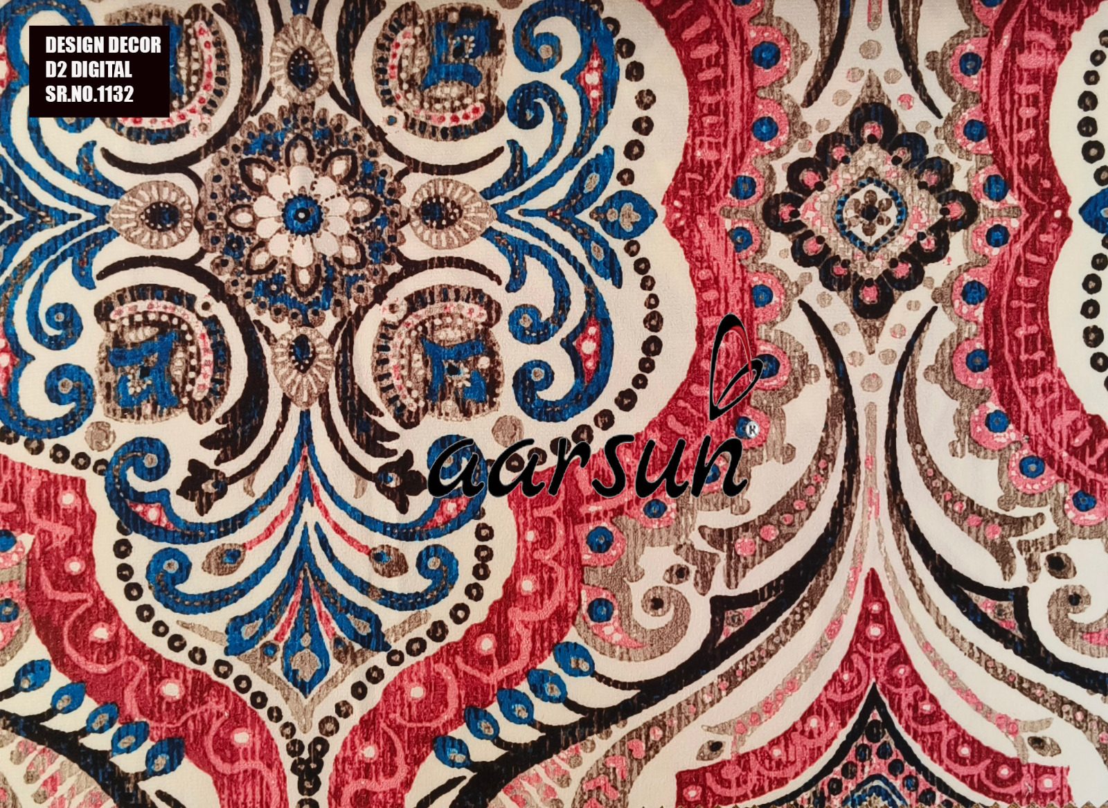Attractive Floral Fabric for Furniture view 3
