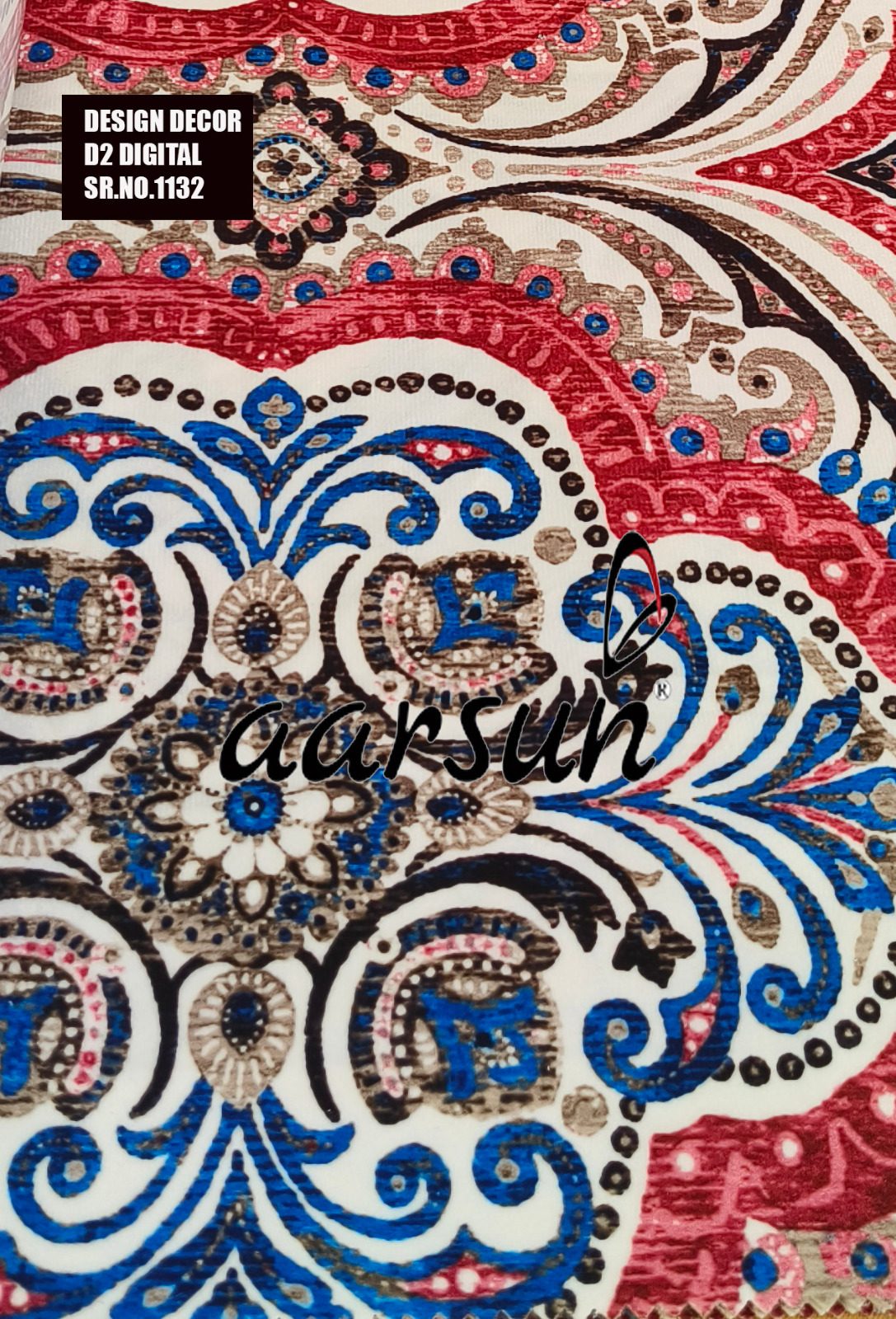 Attractive Floral Fabric for Furniture