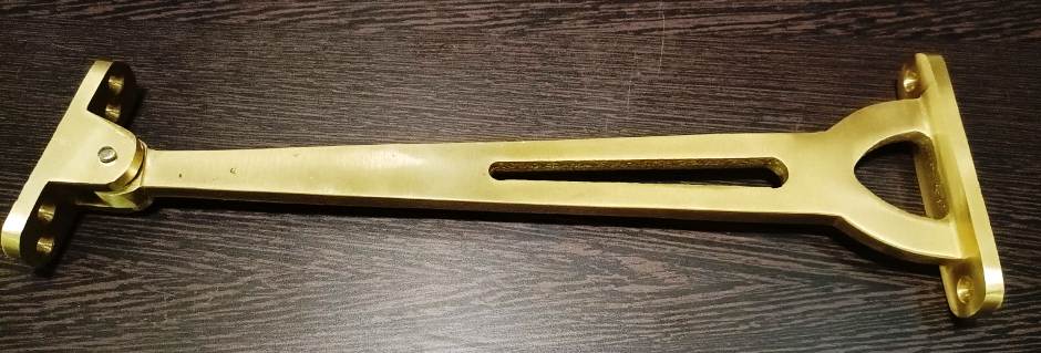 Brass Hinge Single for Reversible Jhula Seat view 3