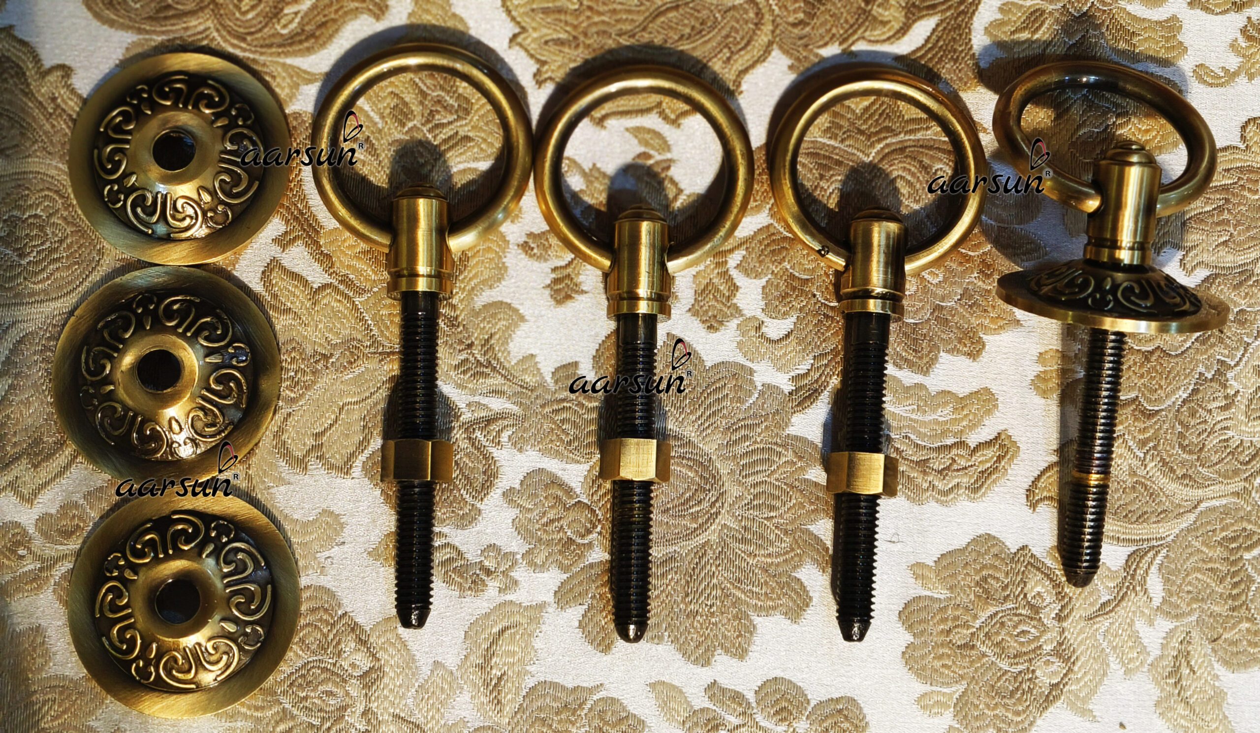 Brass Jhula Chain Ring Hooks view 7