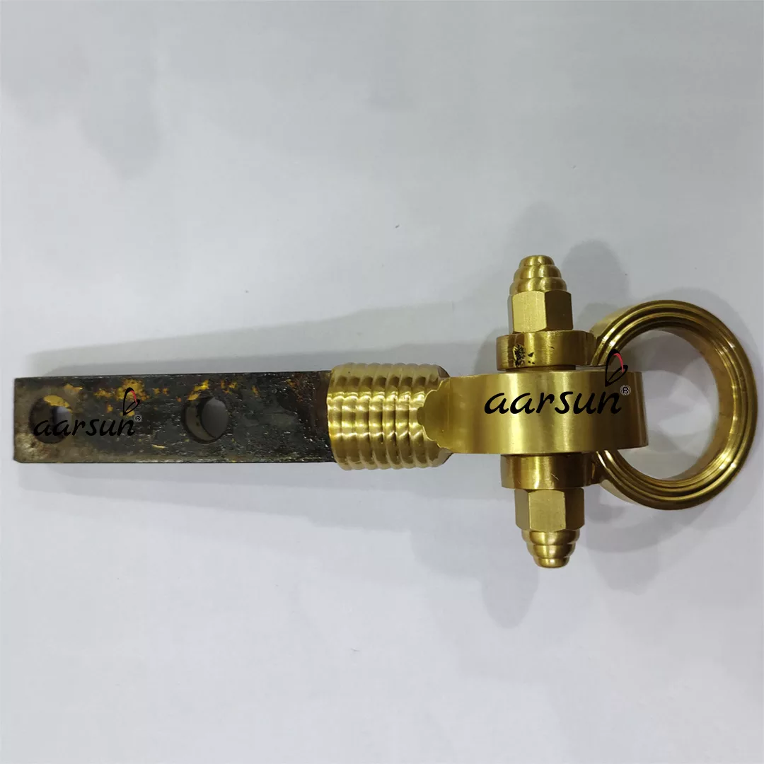 Brass Swing Chain Hook (Set of 2)