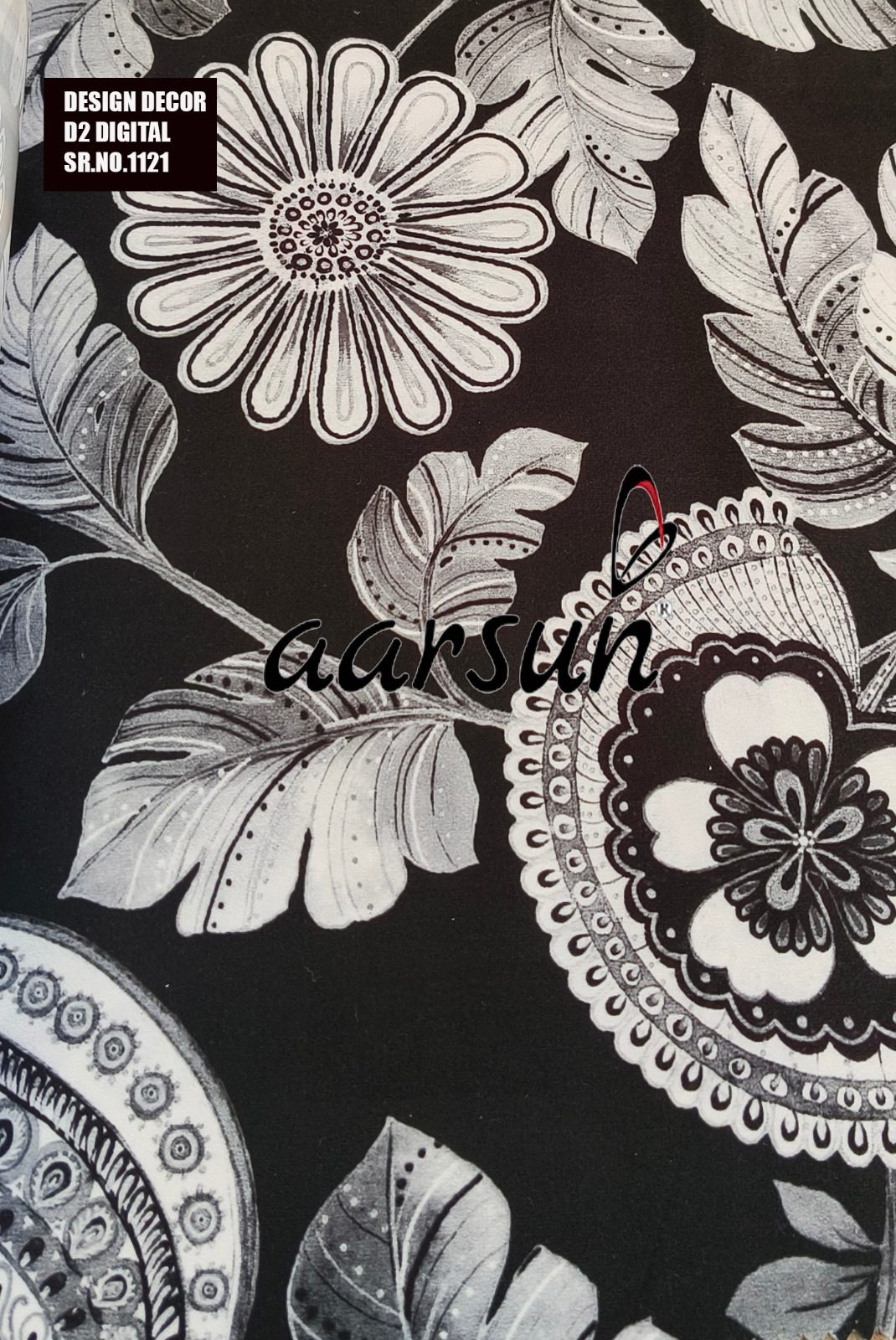 Floriferous Pattern Fabric for Furniture view 3