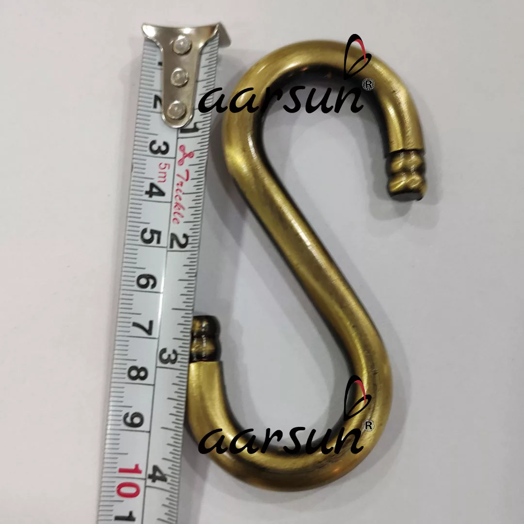 Jhula Hanging S hooks Set of 4 Antique view 4
