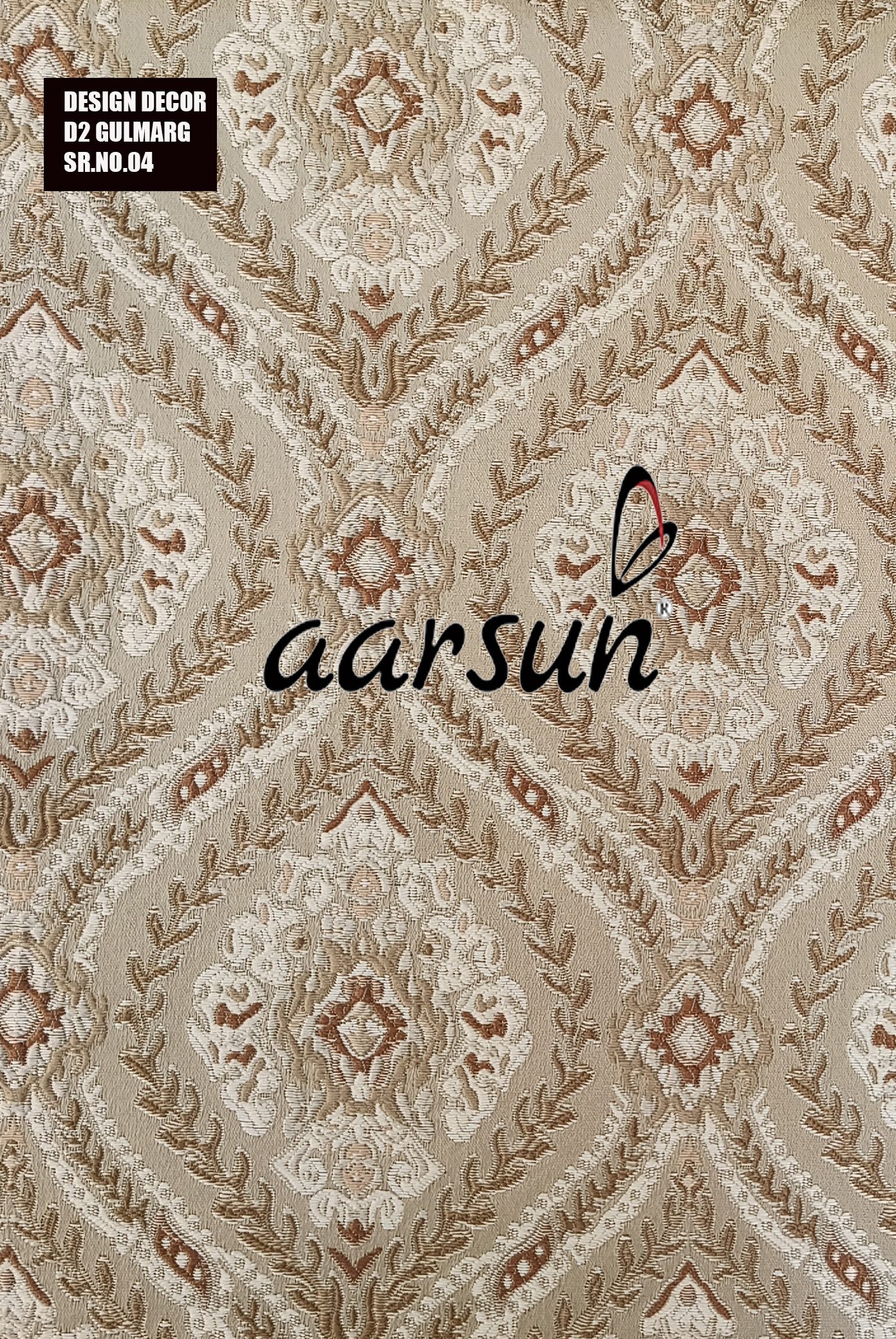 Pretty Floral Pattern Fabric for Furniture view 3