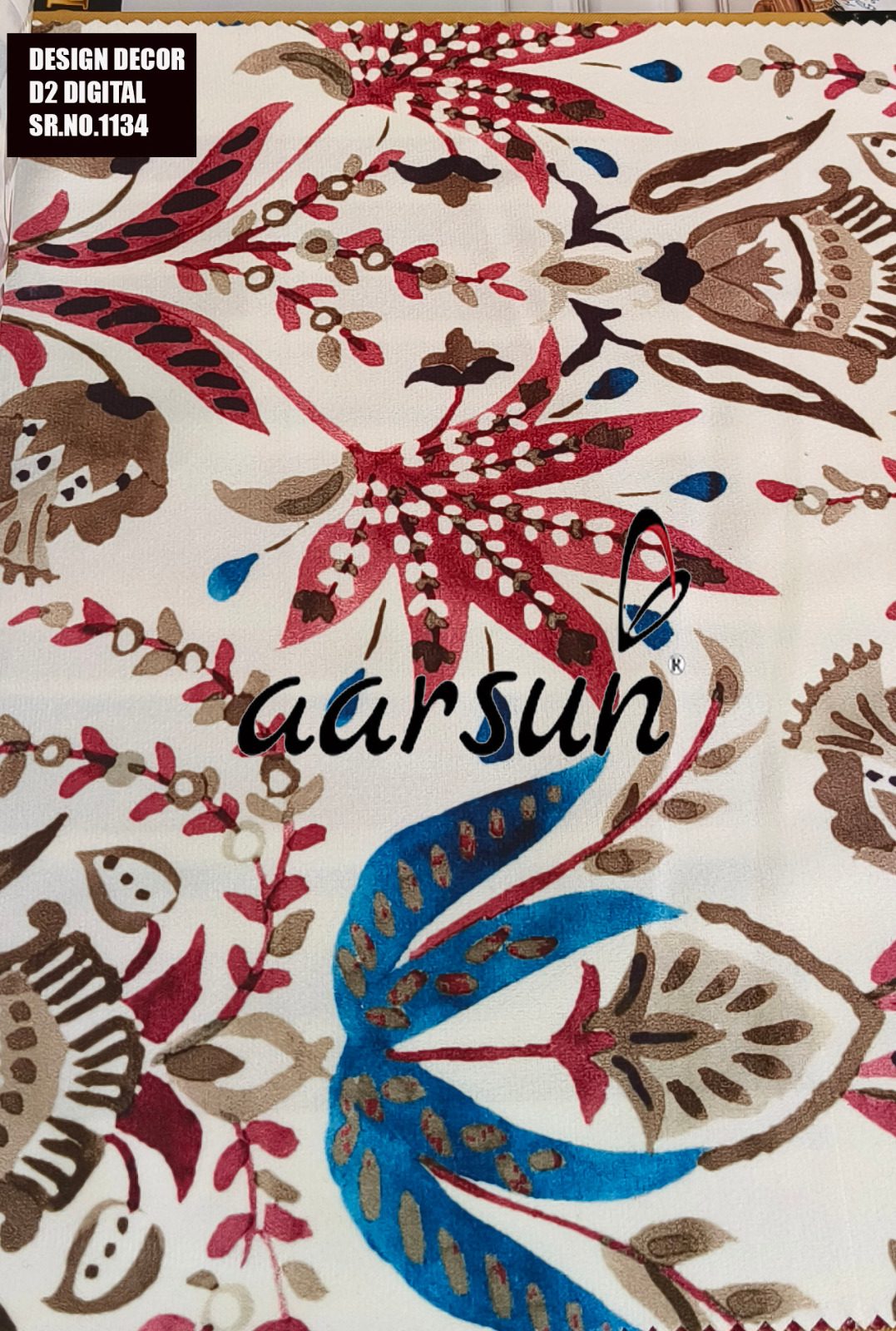 Royal Floral Fabric for your Furniture