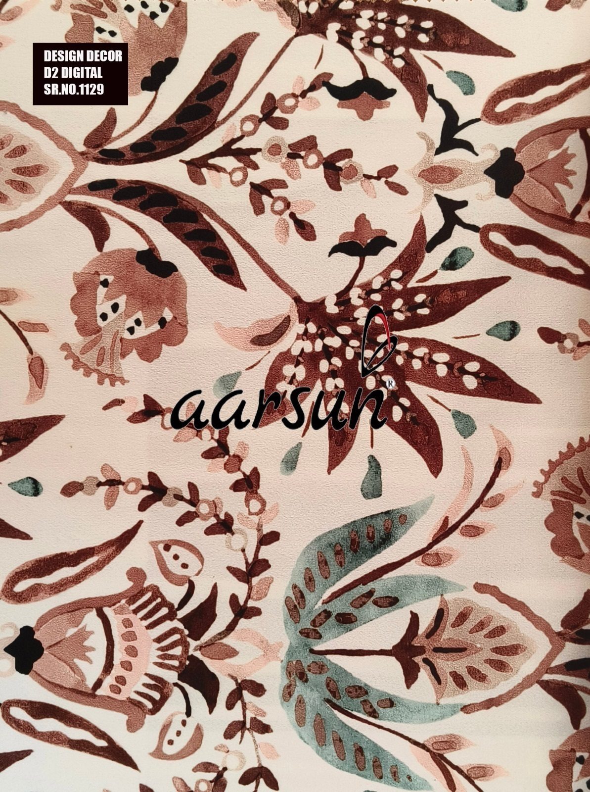 Royal Floral Print Fabric for your Furniture