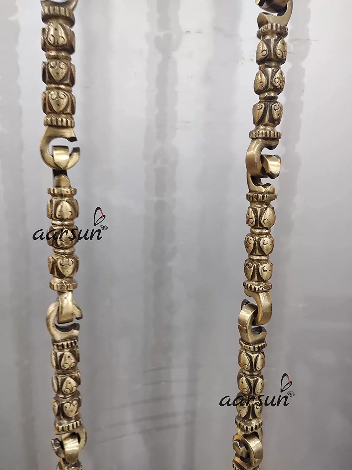 Solid Brass Jhula Chain Design view 5