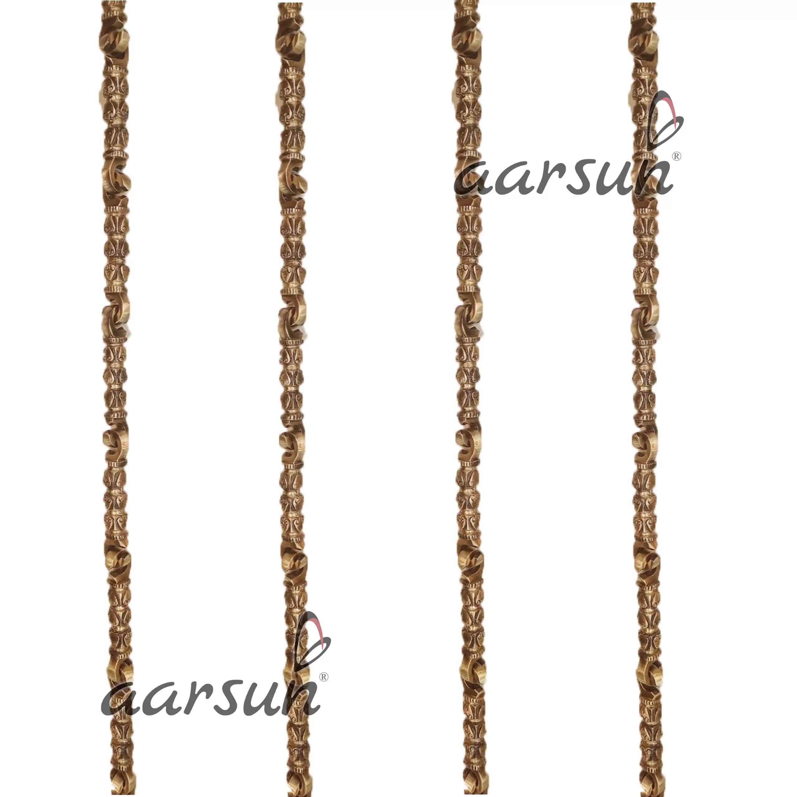 Solid Brass Jhula Chain Design view 8