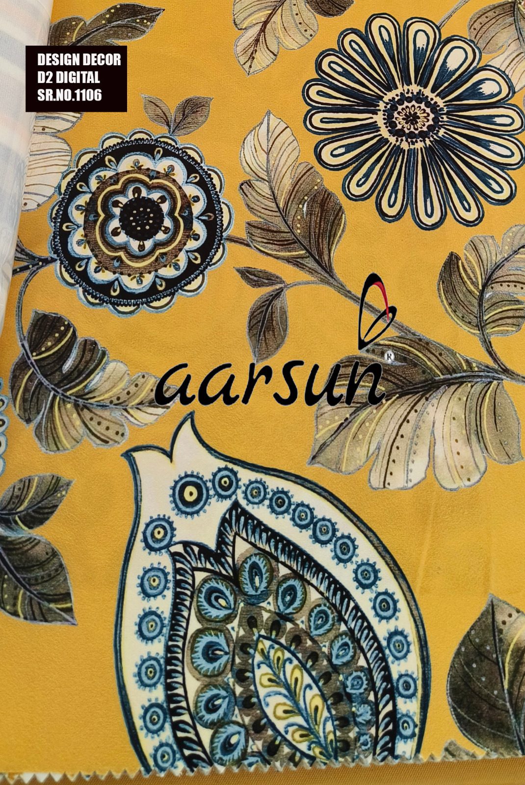 Wonderful Floral Printed Fabric for Furniture view 3