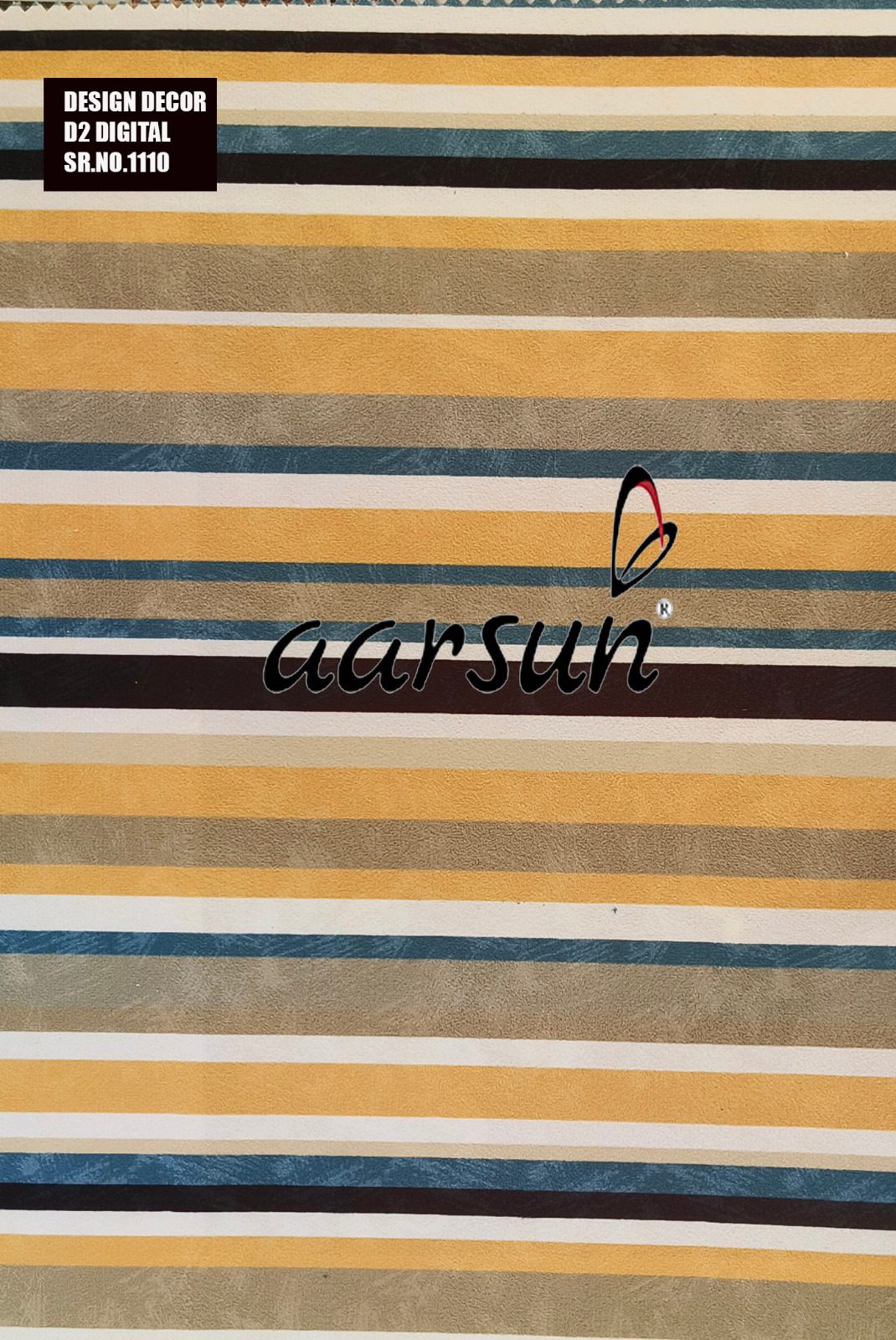 Yellow Stripe Pattern Fabric for Home Furniture view 3